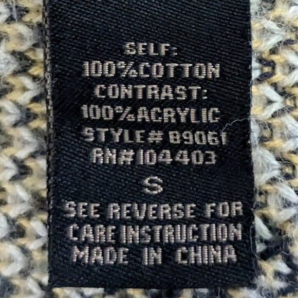 BLU PEPPER Army Green Utility Jacket w Sweater Knit Back; Snaps; Size S - Picture 5 of 6